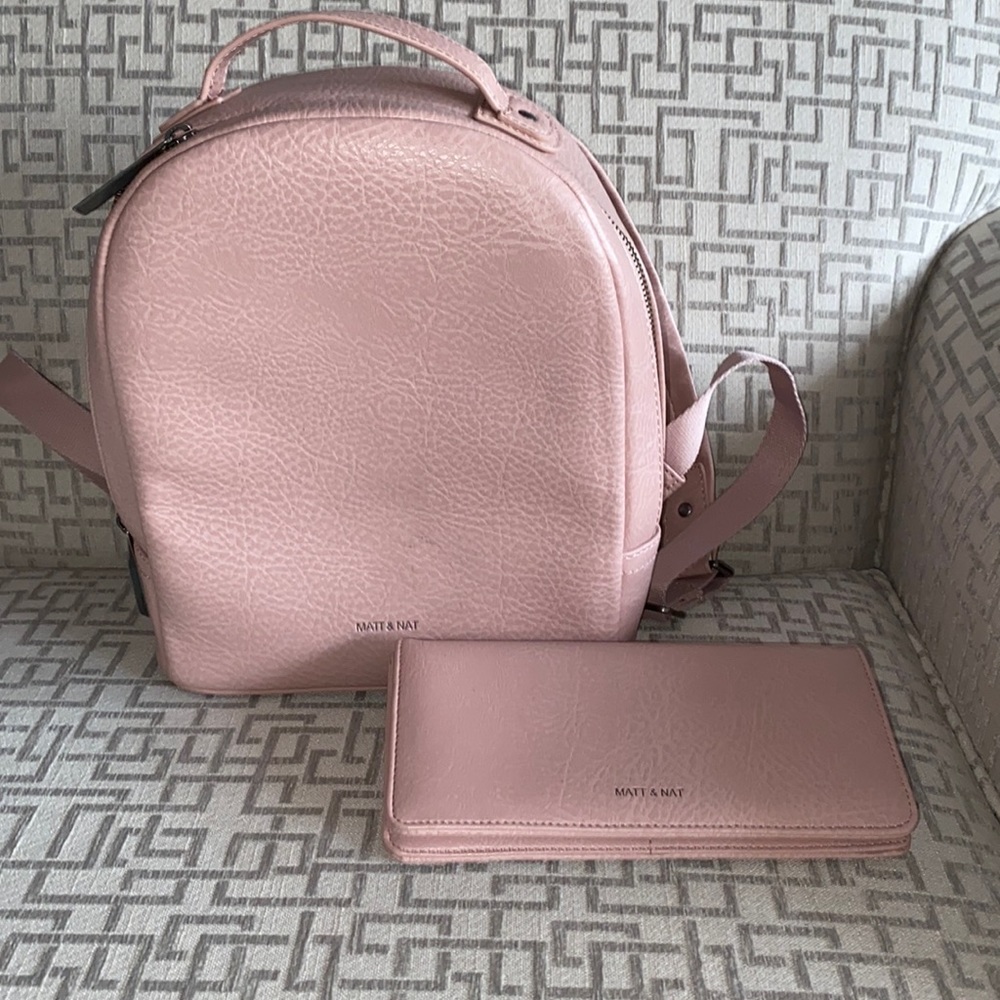 Matt & Nat backpack and wallet